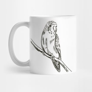 Green Parakeet Mug